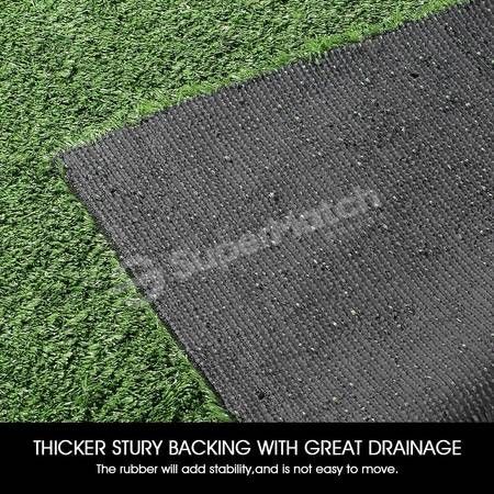 20SQM 12mm Synthetic Artificial Grass Turf Plastic Plant Floor Fake